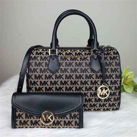 michael kors purse and wallet combo|michael kors wallet discount.